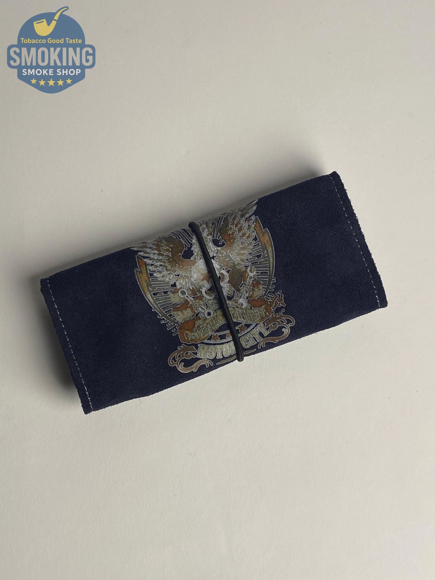 Leather tobacco pouch جراب سجاير جلد شمواه مطبوع