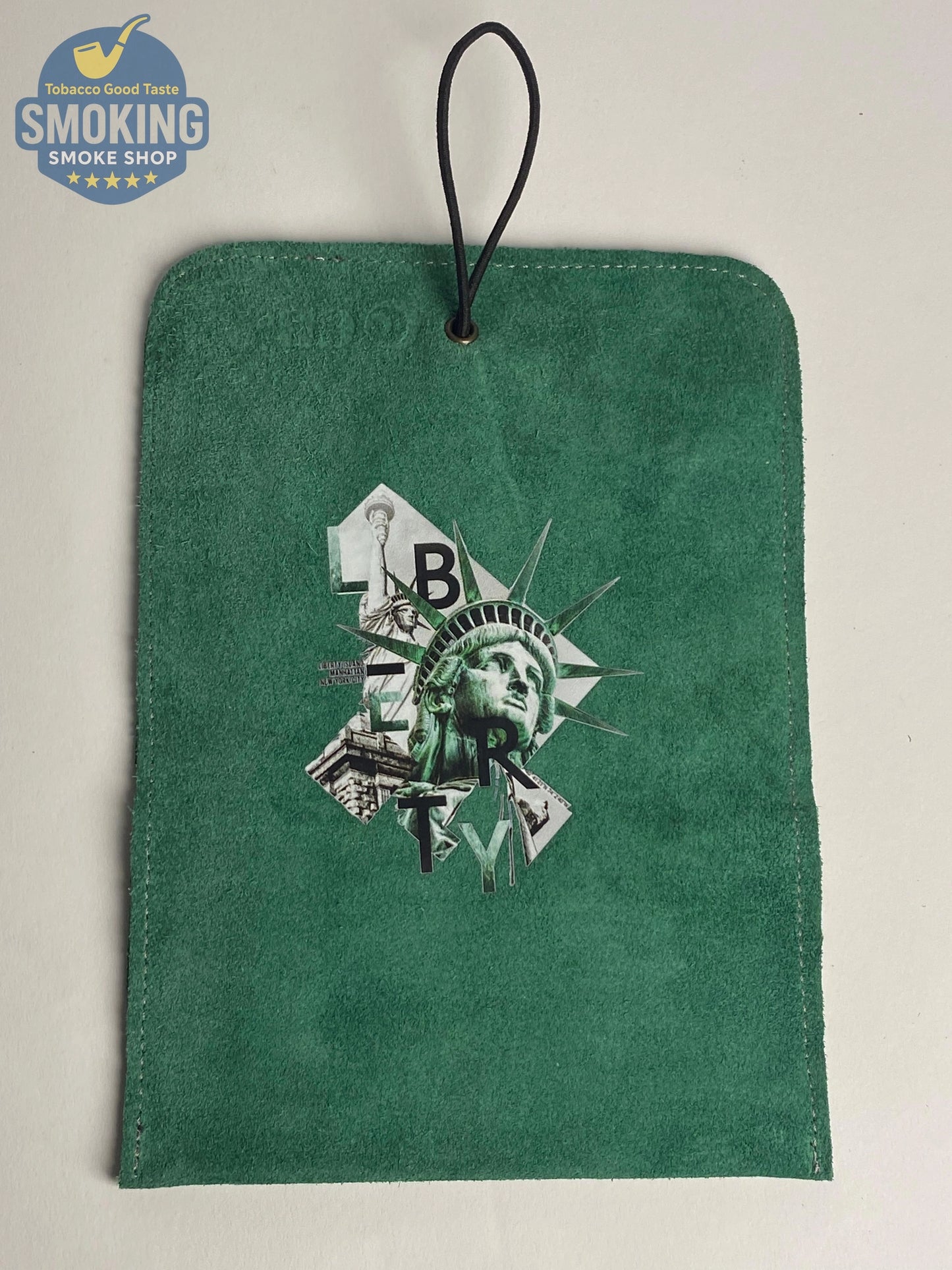 Leather tobacco pouch جراب سجاير جلد شمواه مطبوع