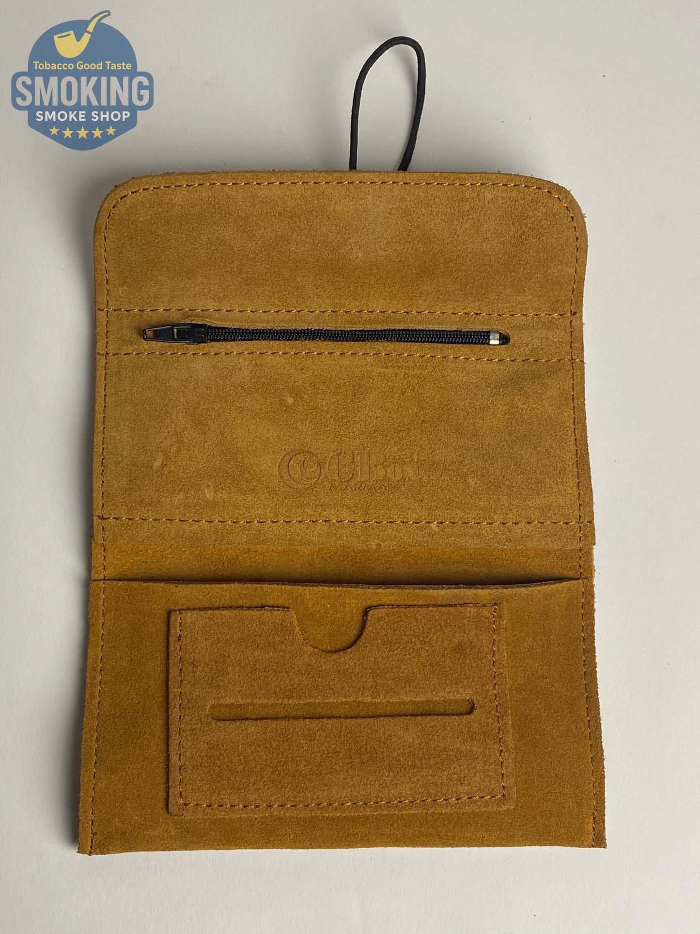 Leather tobacco pouch جراب سجاير جلد شمواه مطبوع
