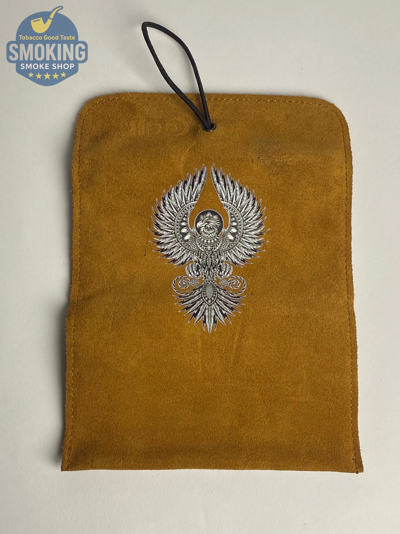 Leather tobacco pouch جراب سجاير جلد شمواه مطبوع