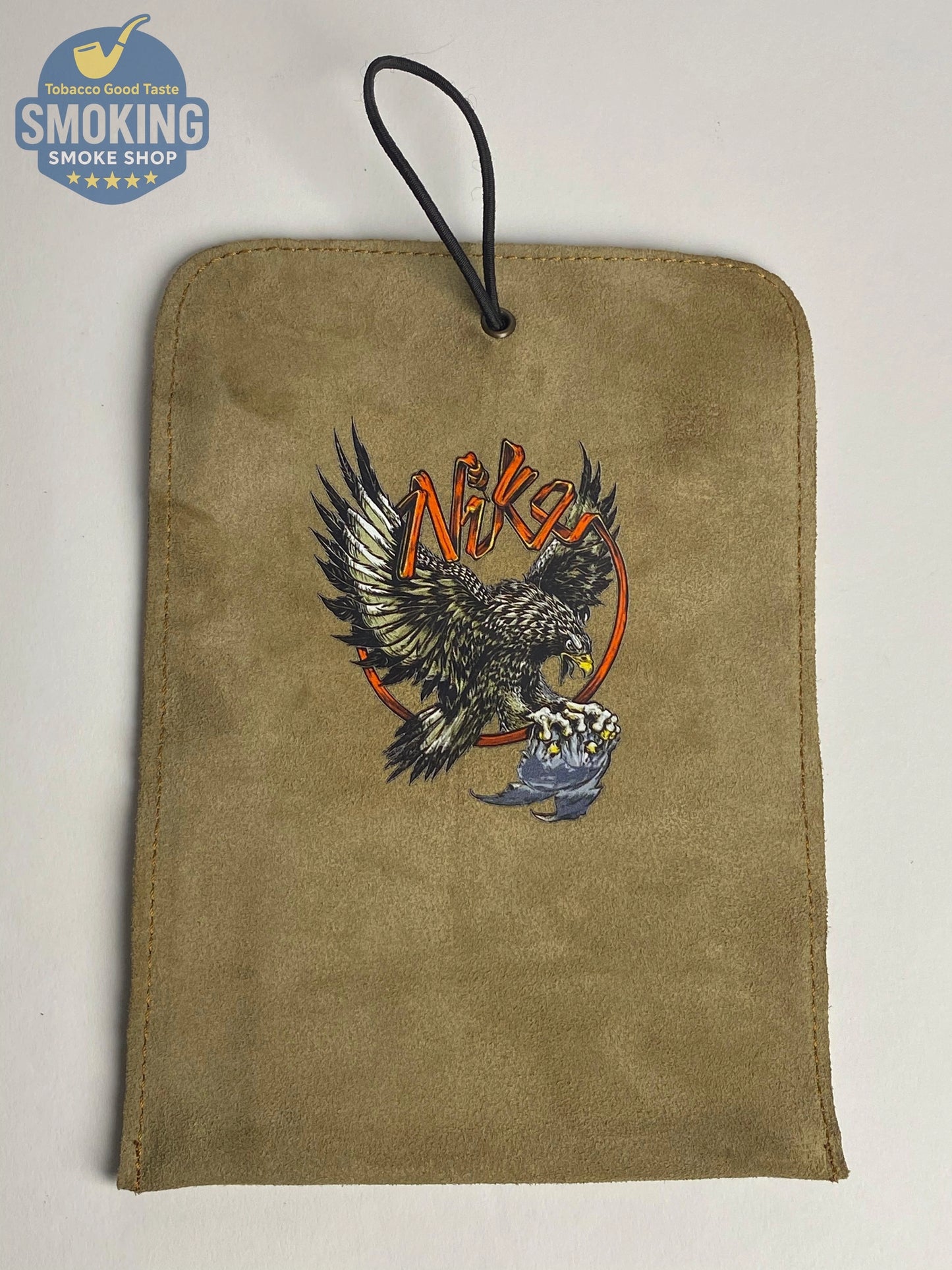 Leather tobacco pouch جراب سجاير جلد شمواه مطبوع