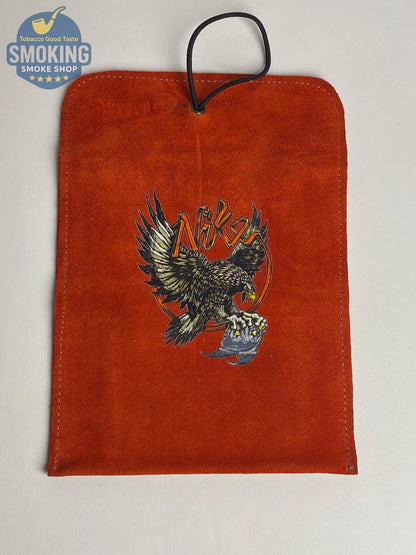 Leather tobacco pouch جراب سجاير جلد شمواه مطبوع