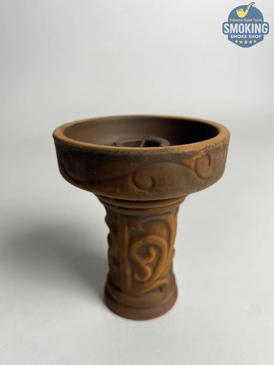 رأس شيشة فخار مزخرف – Clay shisha head 