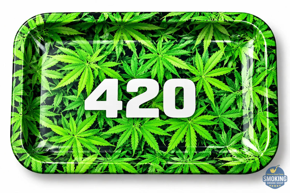 🟩 Rolling Trays — صواني لف التبغ معدن كبيرة بتصاميم والوان مختلفة
