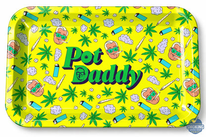🟩 Rolling Trays — صواني لف التبغ معدن كبيرة بتصاميم والوان مختلفة