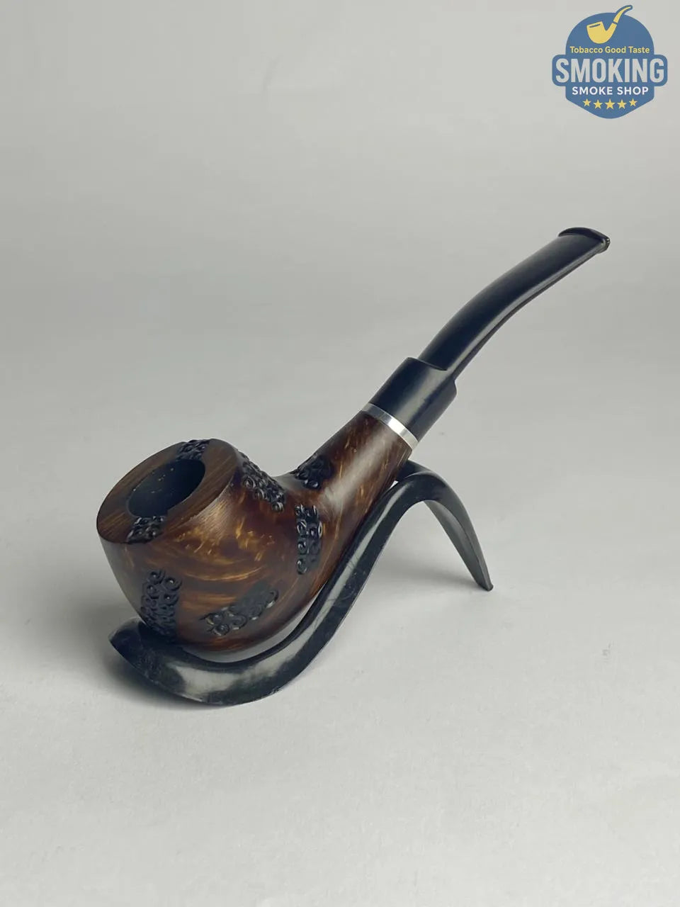 Turkish Wood Colored Pipe بايب تركي خشبي كلاسيكي خشبي اللون