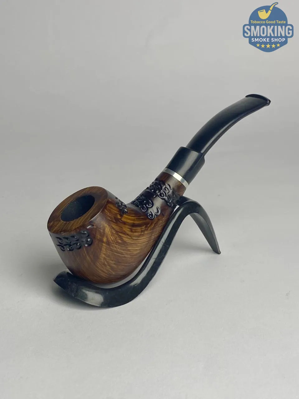 Turkish Wood Colored Pipe بايب تركي خشبي كلاسيكي خشبي اللون