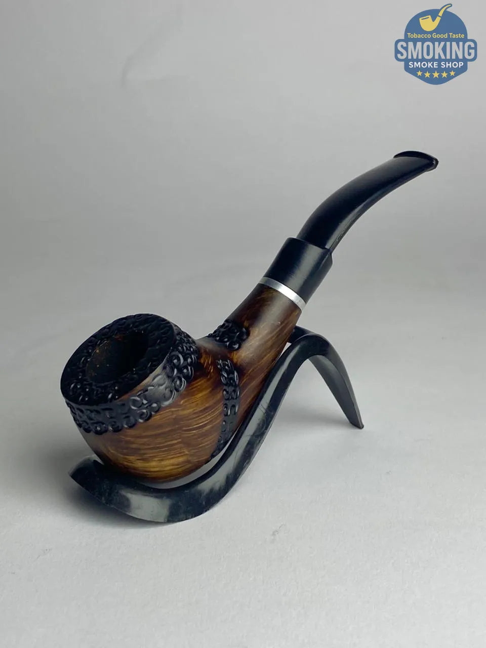 Turkish Wood Colored Pipe بايب تركي خشبي كلاسيكي خشبي اللون