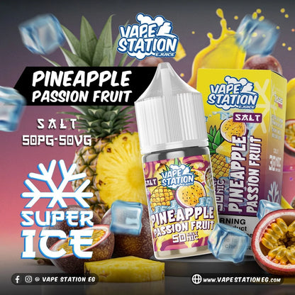 Vape Station Saltnic Liquid 30-50nic فايب ستاشن سالت ليكويد 30-50 نيكوتين