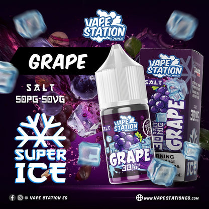 Vape Station Saltnic Liquid 30-50nic فايب ستاشن سالت ليكويد 30-50 نيكوتين