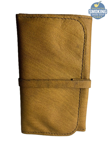 🐐 Genuine Leather Tobacco Pouch — جراب تبغ وعدة لف مصنوع من جلد ماعز مصري طبيعي 100%