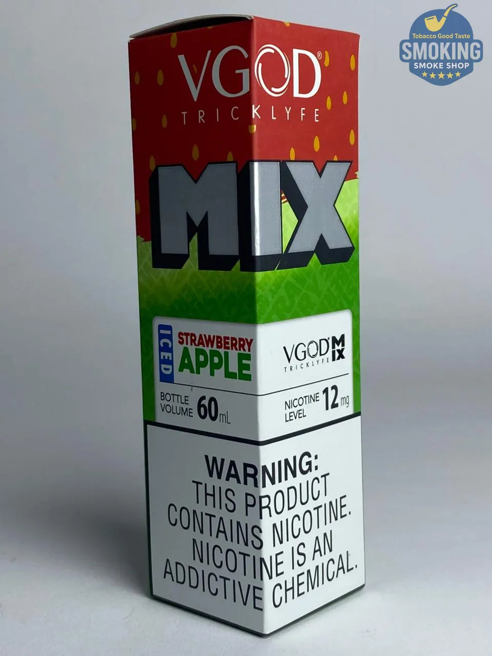 VGOD Liquid Free base 60ML MTL 9-12 NiC في جود ليكويد فري بيز سحبة سيجارة 60 ملي 9-12 نيكوتين 