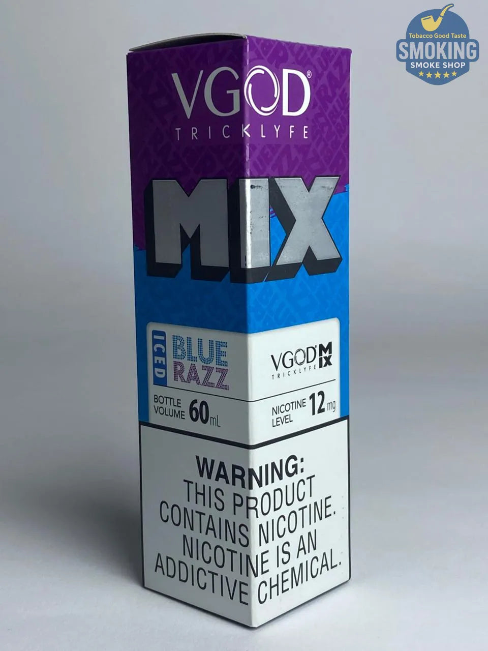 VGOD Liquid Free base 60ML MTL 9-12 NiC في جود ليكويد فري بيز سحبة سيجارة 60 ملي 9-12 نيكوتين 