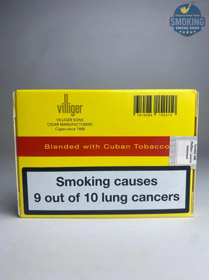 🟡 Villiger Classic Export Pressed — فيليجر كلاسيك إكسبورت مضغوط علبة ( 5 قطع ) 