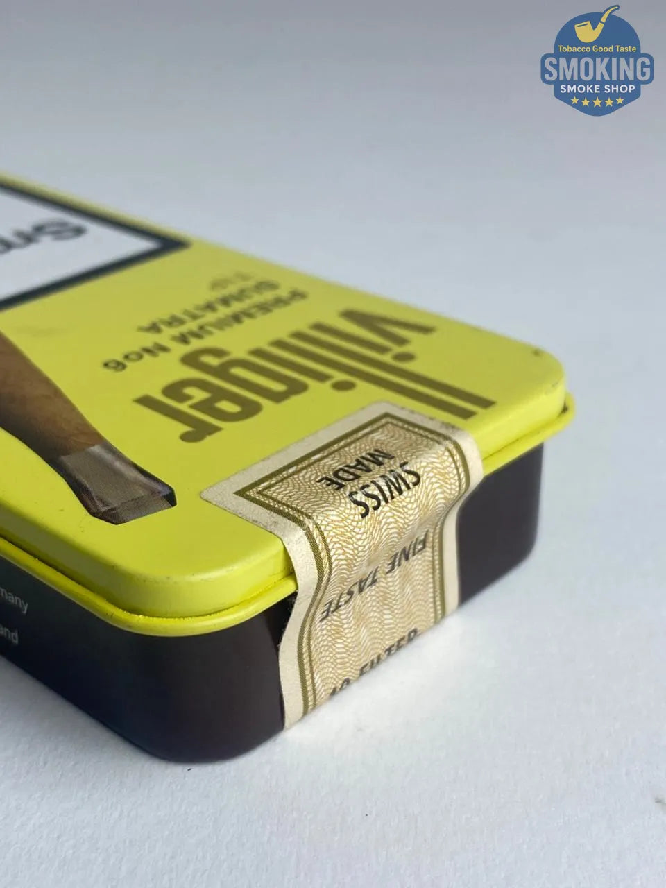 Villiger Premium No.6 Sumatra Tip — فيليجر بريميوم رقم 6 سومطرة بــ تيب 10 سيجاريلو