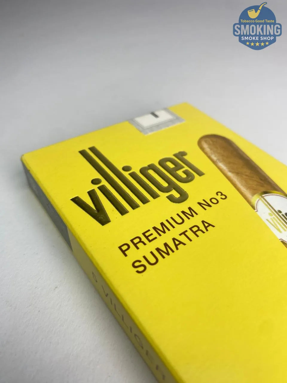 🟡 Villiger Premium No.3 Sumatra — فيليجر بريميوم رقم 3 سومطرة علبة 5 قطع  