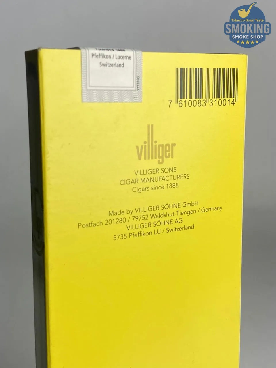 🟡 Villiger Premium No.3 Sumatra — فيليجر بريميوم رقم 3 سومطرة علبة 5 قطع  