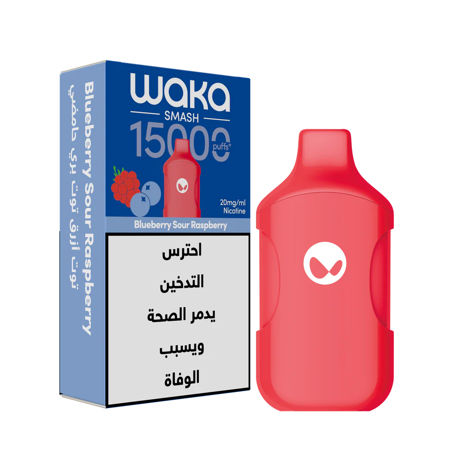WAKA SMASH 15K Puffs بود واكا 15 الف سحبة سموكنج شوب 