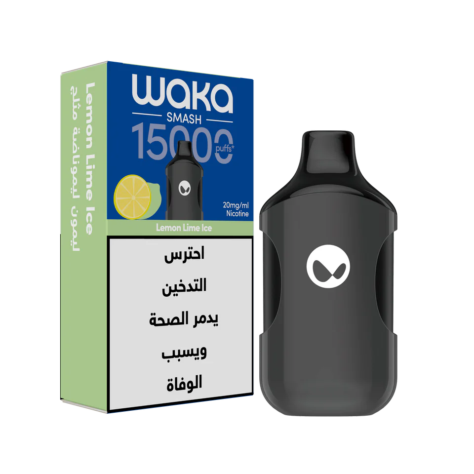 WAKA SMASH 15K Puffs بود واكا 15 الف سحبة سموكنج شوب 