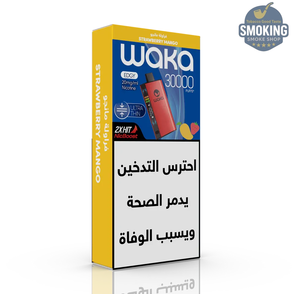 WAKA EDGY 30000 Puffs — بود ديسبوزبول واكا إيدجي 30000 سحبة