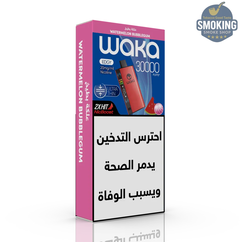 WAKA EDGY 30000 Puffs — بود ديسبوزبول واكا إيدجي 30000 سحبة