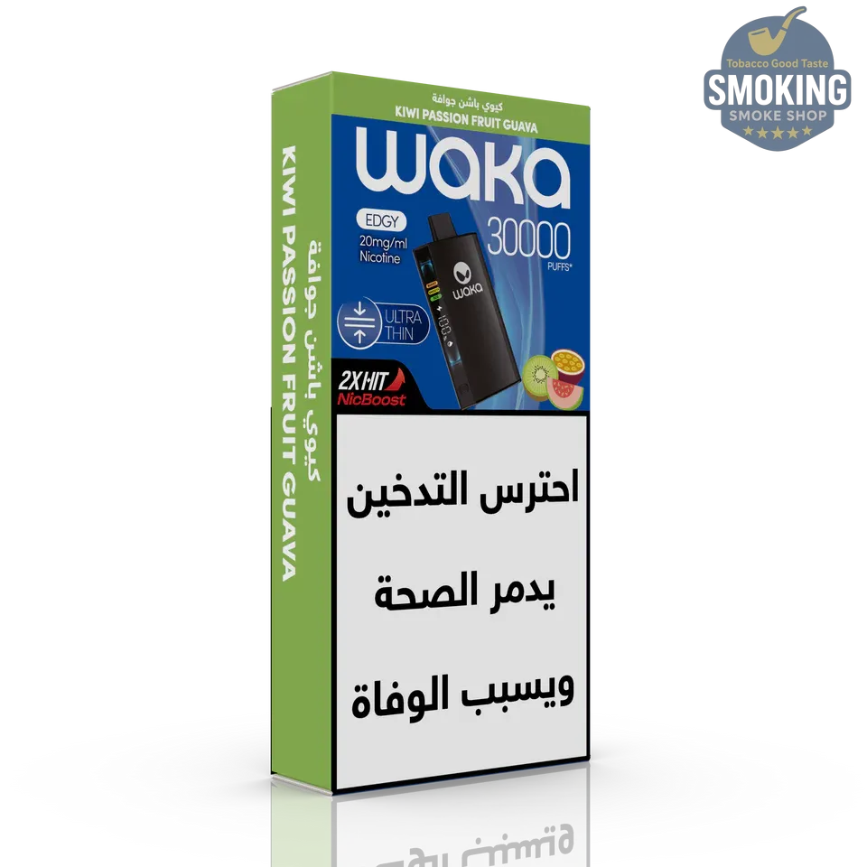 WAKA EDGY 30000 Puffs — بود ديسبوزبول واكا إيدجي 30000 سحبة