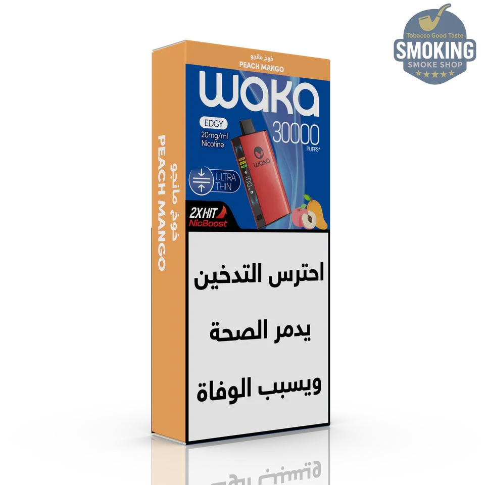 WAKA EDGY 30000 Puffs — بود ديسبوزبول واكا إيدجي 30000 سحبة