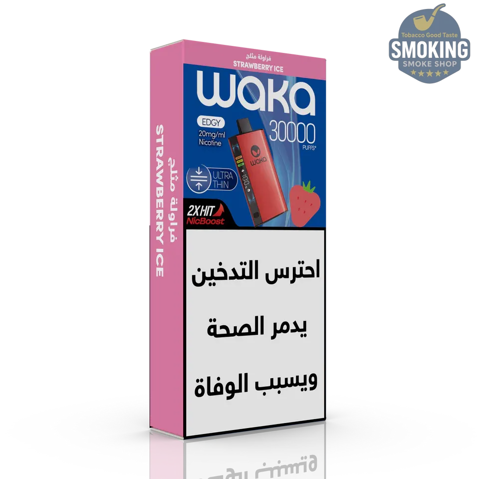 WAKA EDGY 30000 Puffs — بود ديسبوزبول واكا إيدجي 30000 سحبة
