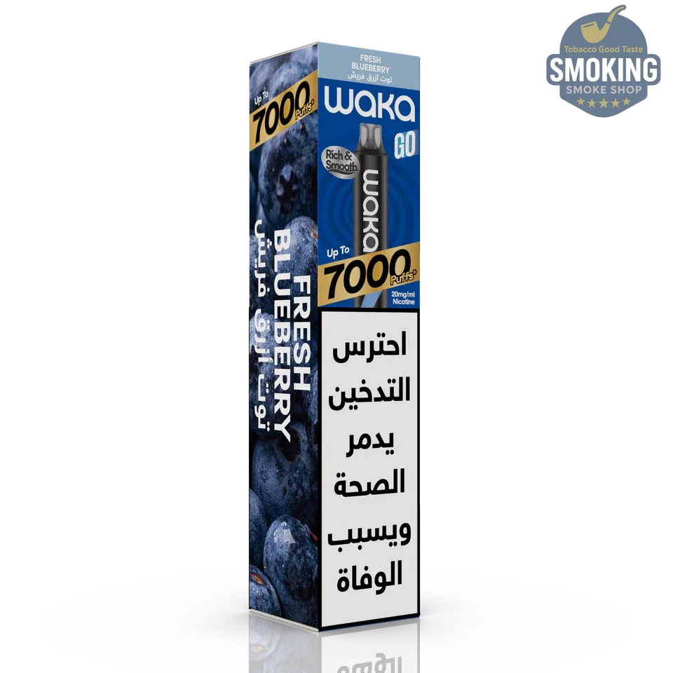 WAKA GO 7000 Puffs — بود ديسبوزبول واكا جو 7000 سحبة