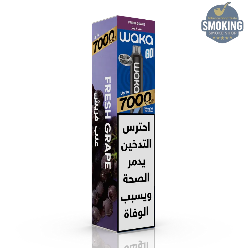 WAKA GO 7000 Puffs — بود ديسبوزبول واكا جو 7000 سحبة