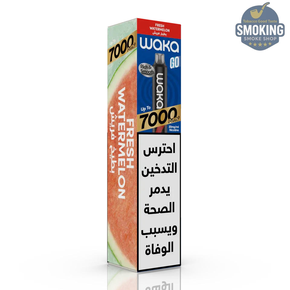 WAKA GO 7000 Puffs — بود ديسبوزبول واكا جو 7000 سحبة