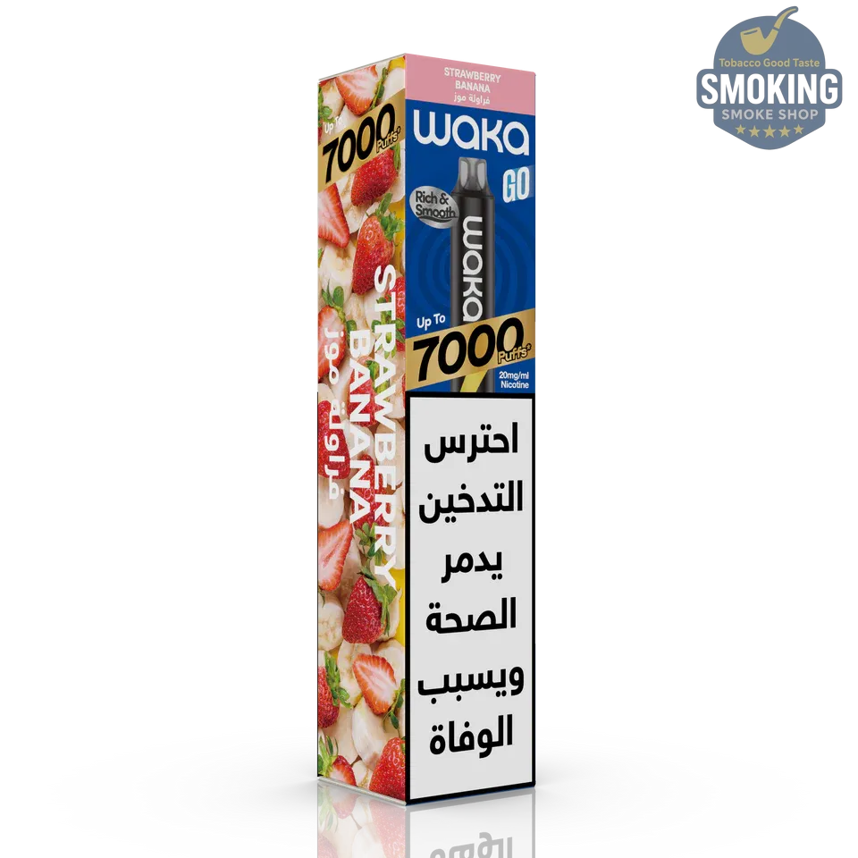 WAKA GO 7000 Puffs — بود ديسبوزبول واكا جو 7000 سحبة