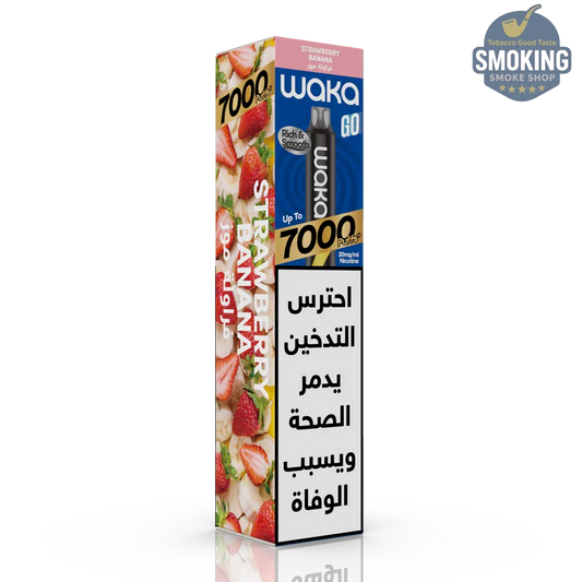 WAKA GO 7000 Puffs — بود ديسبوزبول واكا جو 7000 سحبة