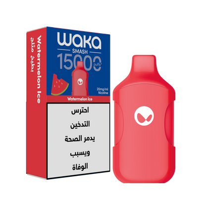 WAKA SMASH 15K Puffs بود واكا 15 الف سحبة سموكنج شوب 