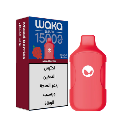 WAKA SMASH 15K Puffs بود واكا 15 الف سحبة سموكنج شوب 