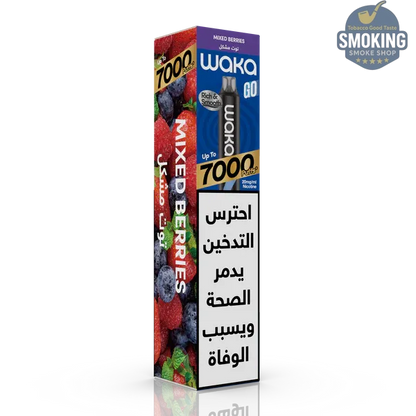 WAKA GO 7000 Puffs — بود ديسبوزبول واكا جو 7000 سحبة