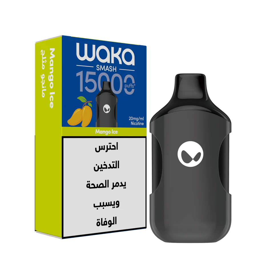 WAKA SMASH 15K Puffs بود واكا 15 الف سحبة سموكنج شوب 