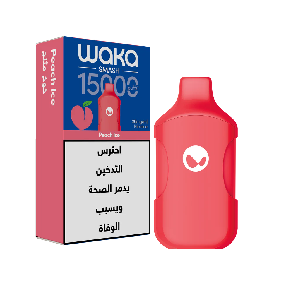 WAKA SMASH 15K Puffs بود واكا 15 الف سحبة سموكنج شوب 