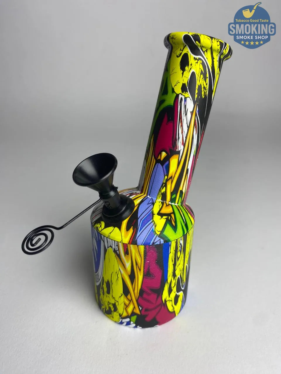 Acrylic Water Pipe — بايب ماء أكريليك صغير 12.5 سم  (تصاميم جرافيتي)