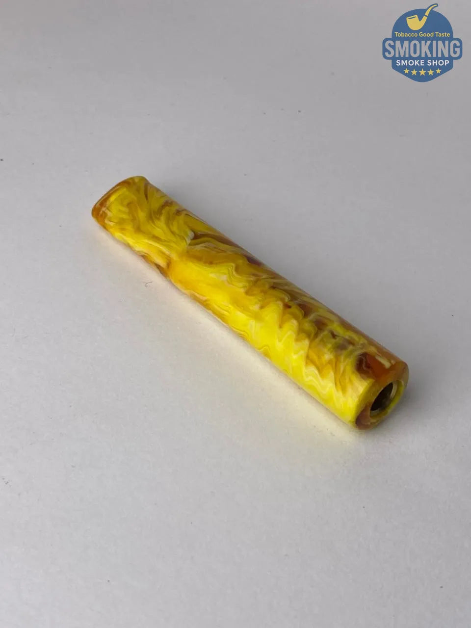 ِAmber 7MM Cigarette Holder مبسم سجاير كهرمان مقاس سيجارة كومباكت 7 ملي