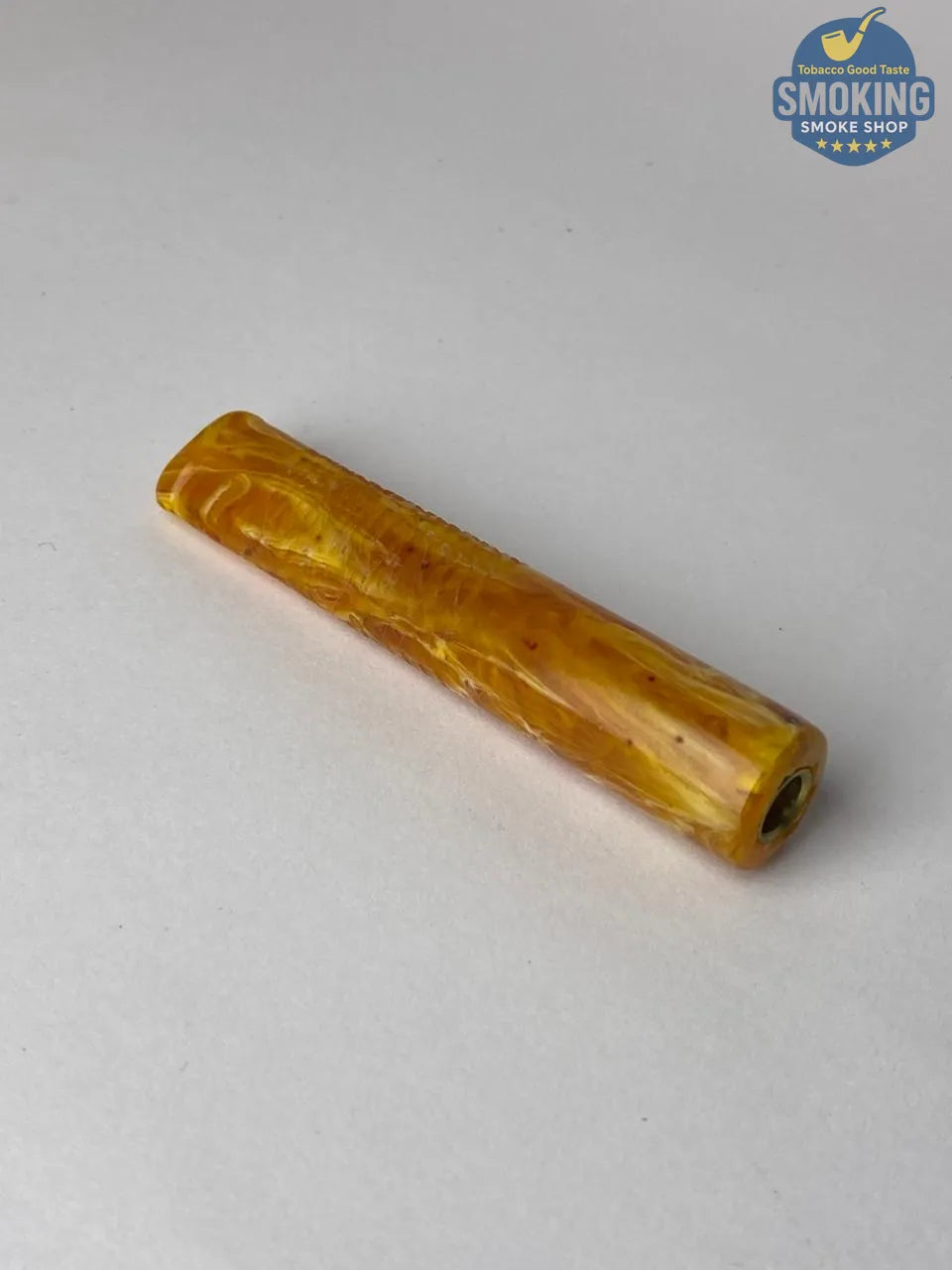 ِAmber 7MM Cigarette Holder مبسم سجاير كهرمان مقاس سيجارة كومباكت 7 ملي