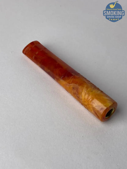 ِAmber 7MM Cigarette Holder مبسم سجاير كهرمان مقاس سيجارة كومباكت 7 ملي
