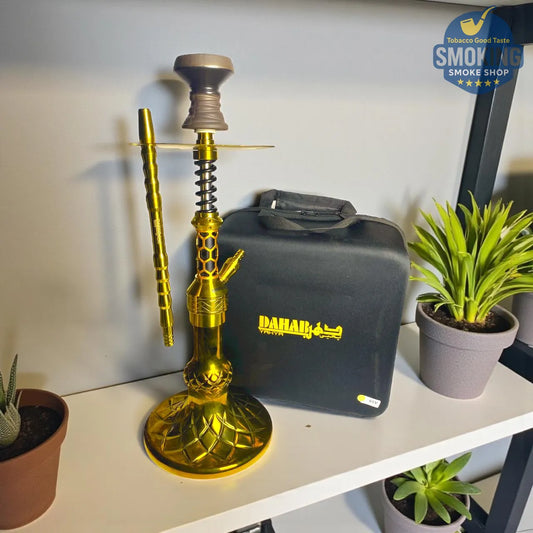 Dahab Yahya Hookah – شيشة دهب يحيى الفاخرة بتصميم خلايا النحل