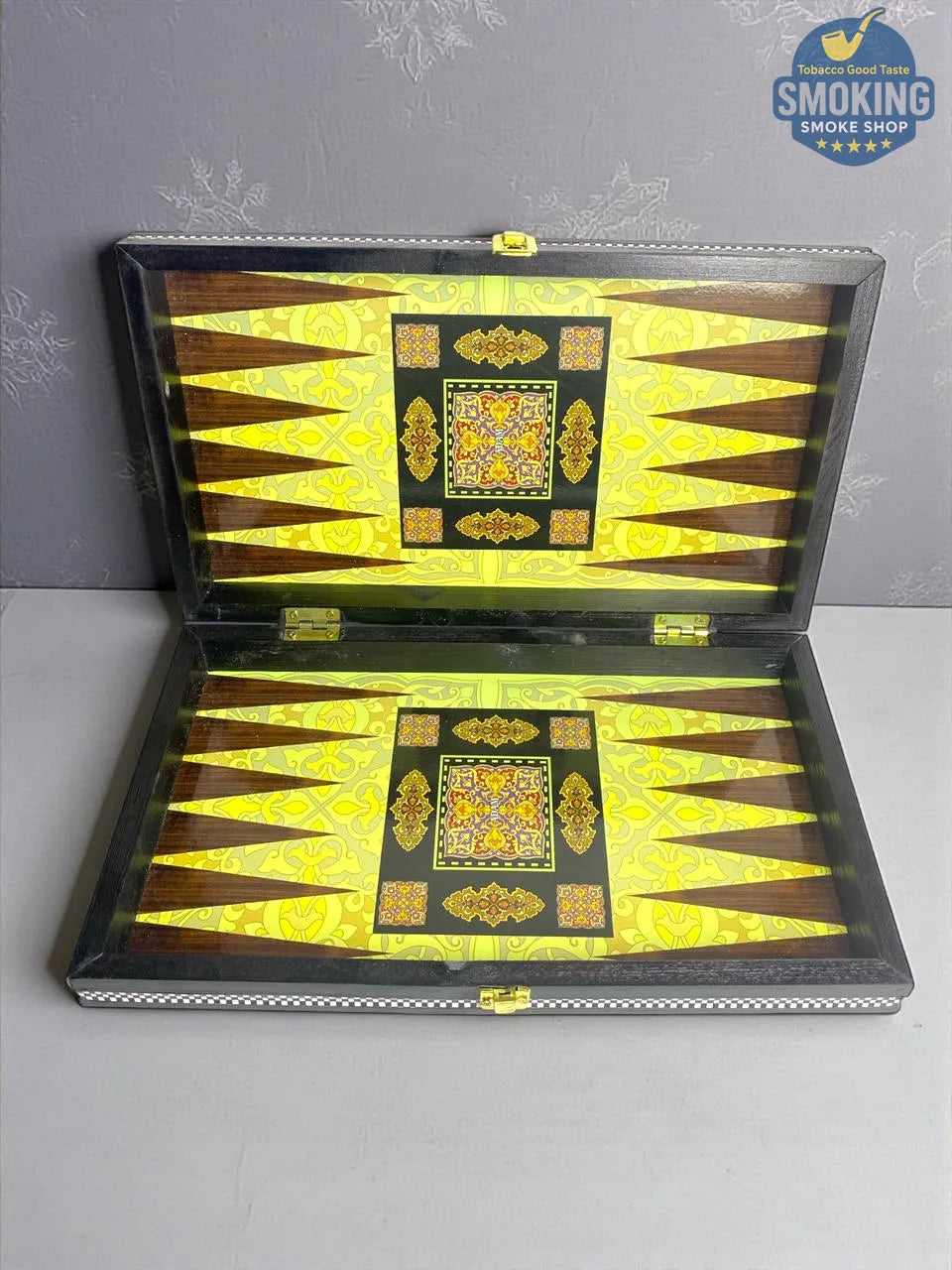 🎲  طاولة نرد خشب فاخرة اشكال فرعونية وارابيسك مصري متنوع  — Backgammon Wooden Board