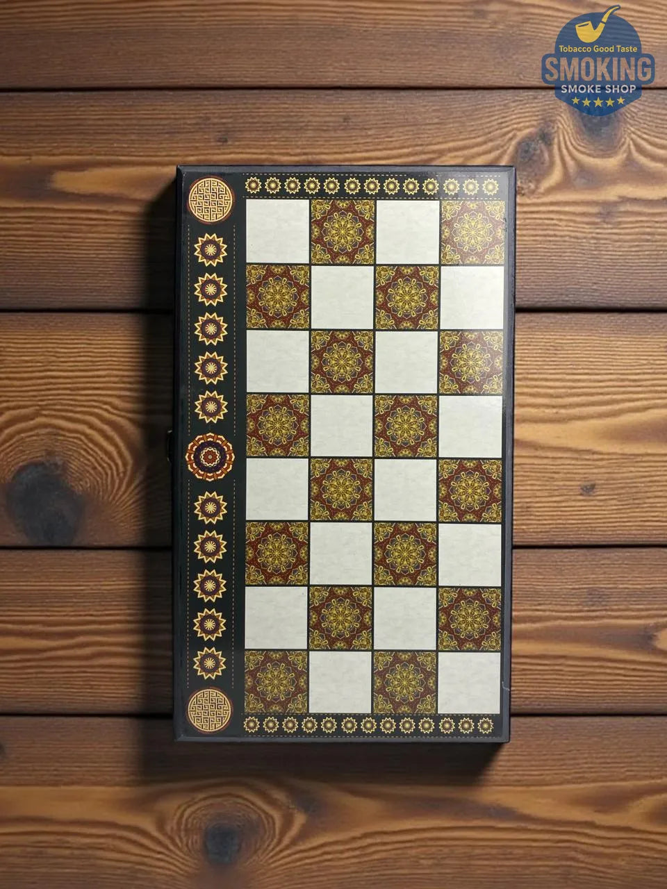 🎲  طاولة نرد خشب فاخرة اشكال فرعونية وارابيسك مصري متنوع  — Backgammon Wooden Board