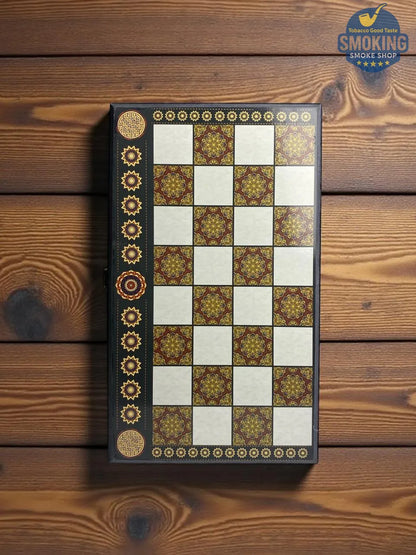 🎲  طاولة نرد خشب فاخرة اشكال فرعونية وارابيسك مصري متنوع  — Backgammon Wooden Board