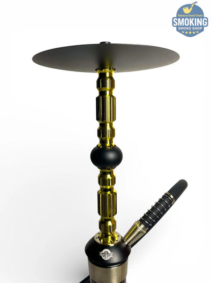 Yehia Elegance black & gold Diamond 64 CM Shisha يحيي اليجانس  شيشة دايموند 64 سم لونين مختلفين