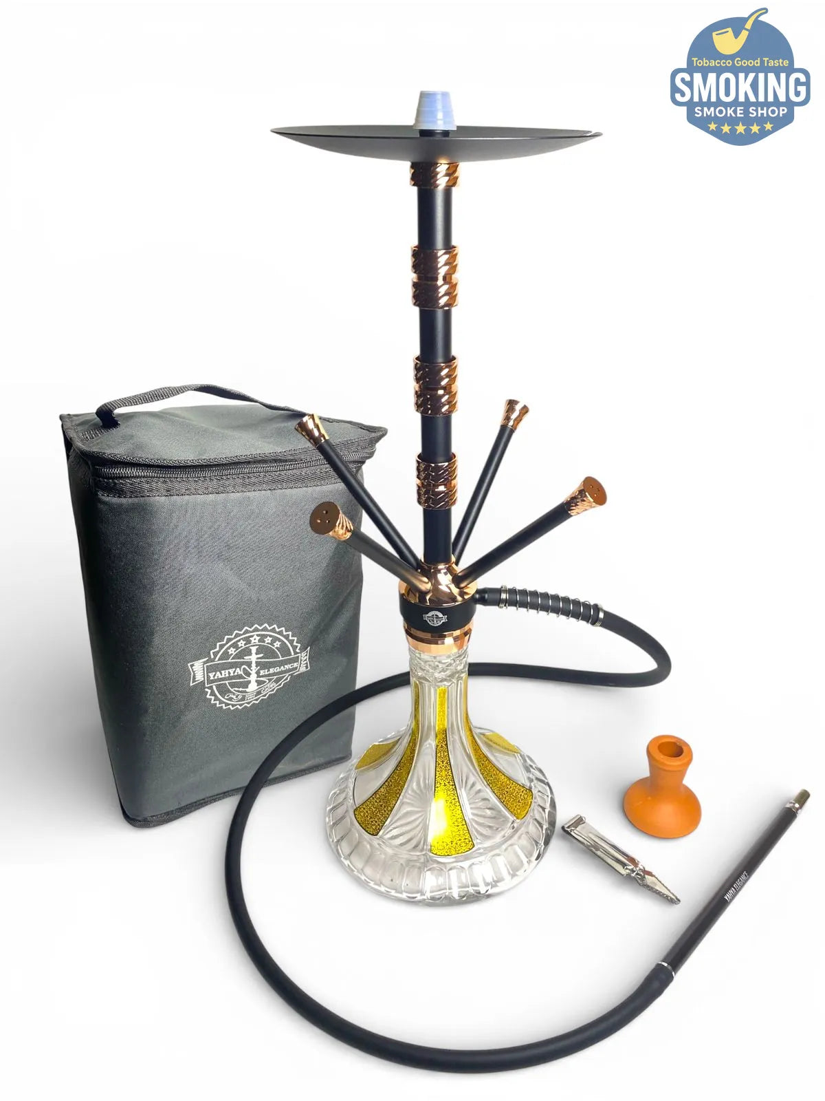 Yahya Elegance Hookah —سم65  شيشة يحيى اليجانس الفاخرة 💨✨