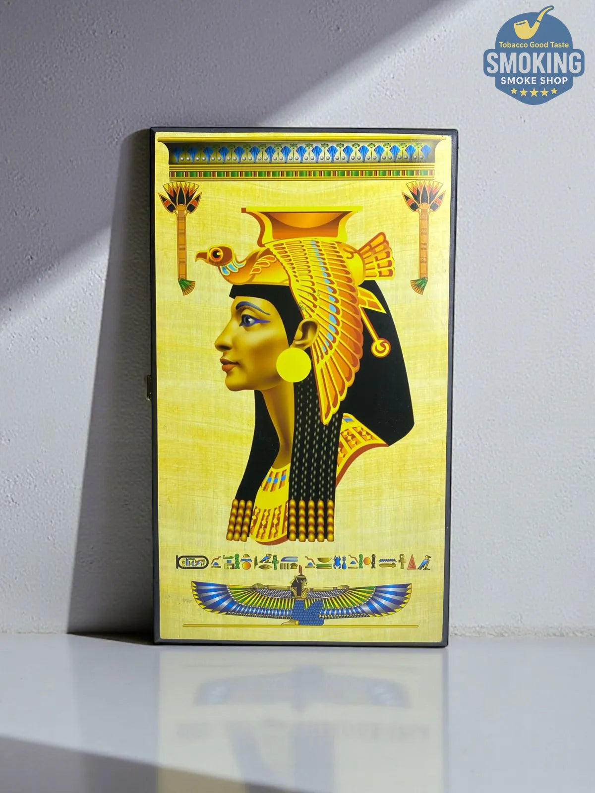 🎲  طاولة نرد خشب فاخرة اشكال فرعونية وارابيسك مصري متنوع  — Backgammon Wooden Board