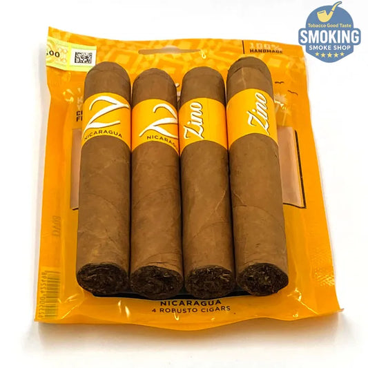 Zino Nicaragua Robusto 4-Pack — سيجار زينو نيكاراجوا مقاس روبوستو (عبوة 4 قطع)